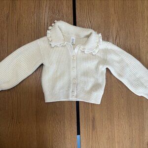 Gap Toddler Girls Cream Sweater Size 3T